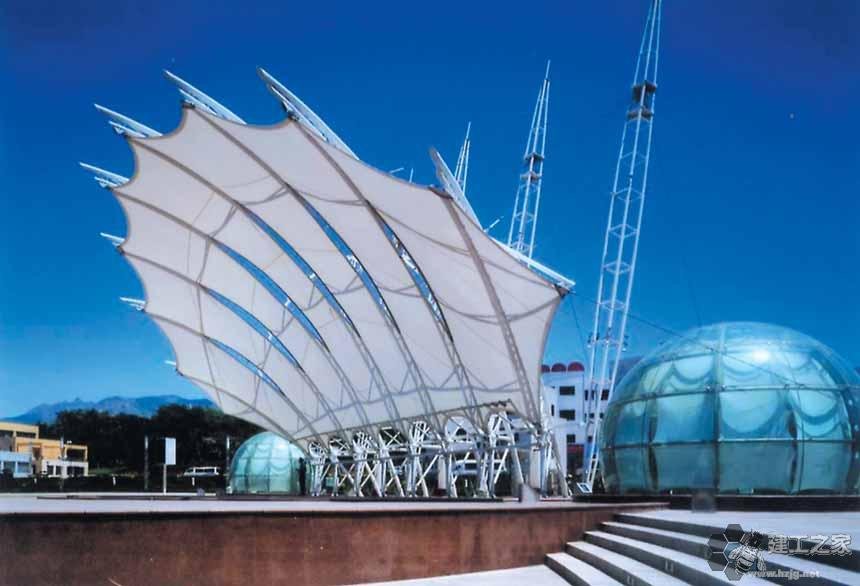 滁州车棚膜结构网架